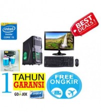 Paket PC Murah - Kantor/ Sekolah - Core i5 2500 | Ram 8gb ddr3 | SSD 256 Gb |  Led 19" LG/ Led 20" Acer
